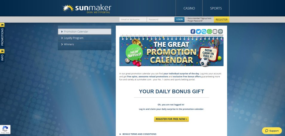 Casino mega Slot -Spiele